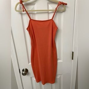 Peach beachy dress